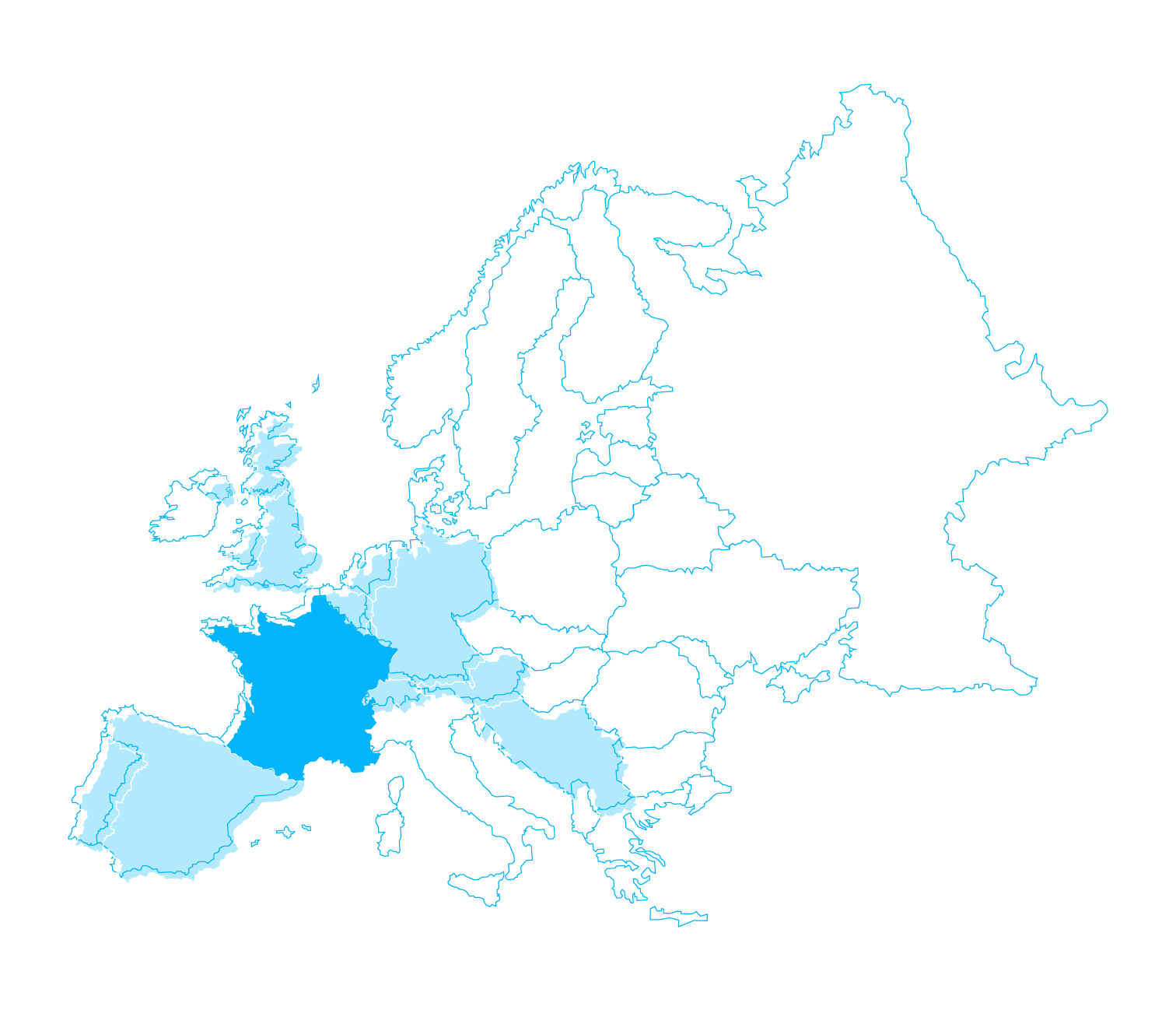 Mappa Francia: 5