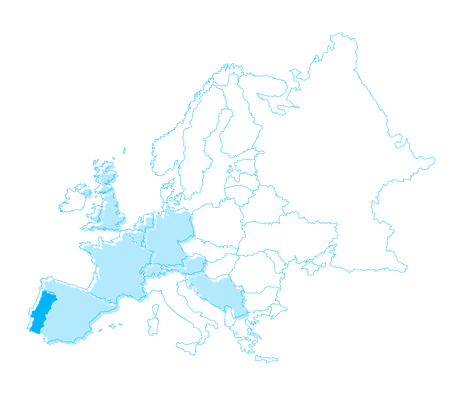 Mappa Portogallo: 1